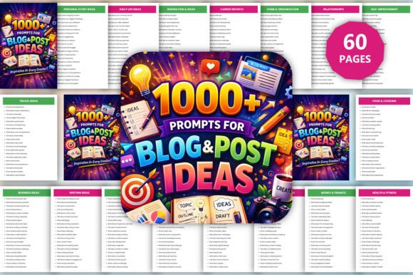 1000 Prompts for Blog Post Ideas: A Complete Content Creation System