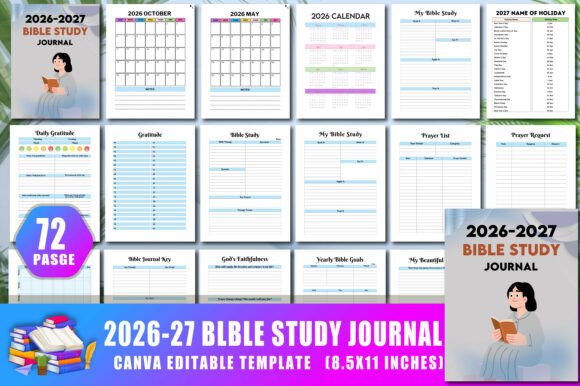 2026-2027 Bible Study Journal: A Practical Tool for Spiritual Growth and Organization
