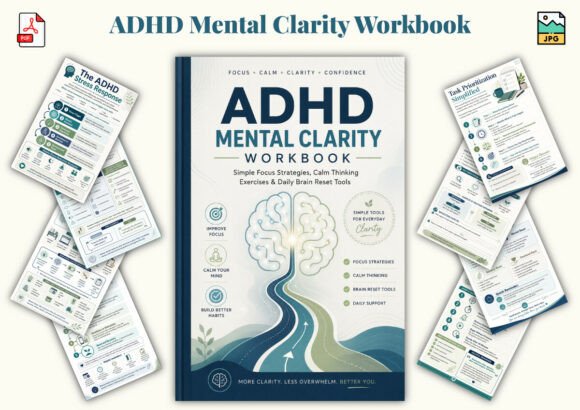 ADHD Mental Clarity Workbook: A Practical Tool for Focus and Organization