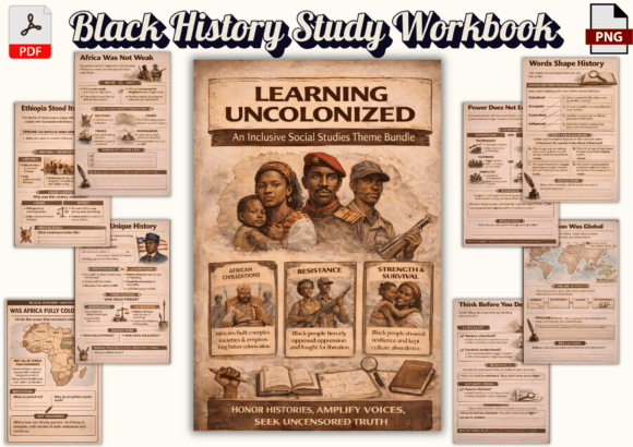 Black History Study Workbook: A Comprehensive Tool for Inclusive and Truth-Centered Learning