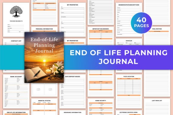 End-of-Life Planning Journal Canva KDP: A Comprehensive Guide for Peace of Mind