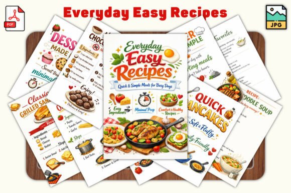 Everyday Easy Recipes: Simple Meals for Busy Days and Happy Homes