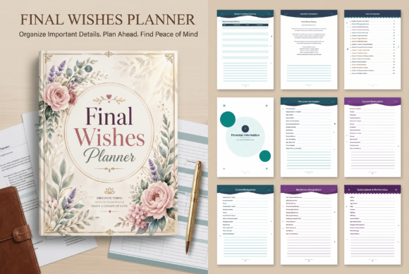 Final Wishes Planner: Organize Today, Honor Tomorrow, Leave a Legacy of Love