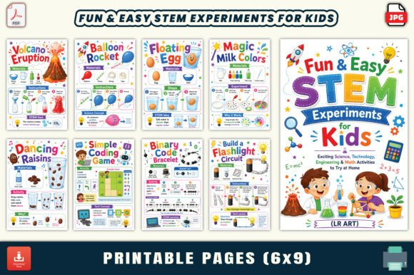 Fun Easy STEM Experiments for Kids: A Hands-On Learning Adventure