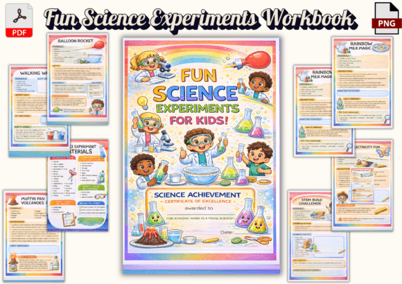 Fun Science Experiments for Kids STEM: Spark Curiosity and Learning Through Hands-On Play