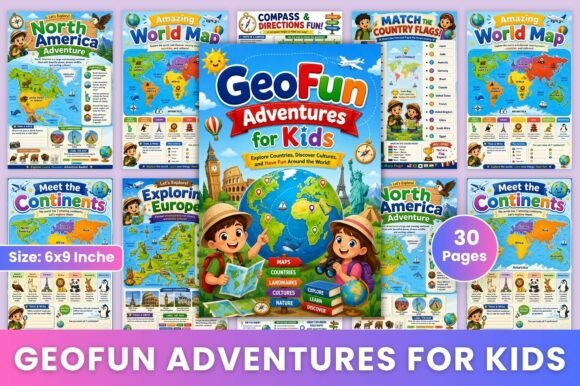 GeoFun Adventures for Kids: Making Geography Exciting and Educational