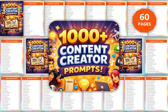 How 1000 Content Creator Prompts Can Transform Your Digital Content Strategy
