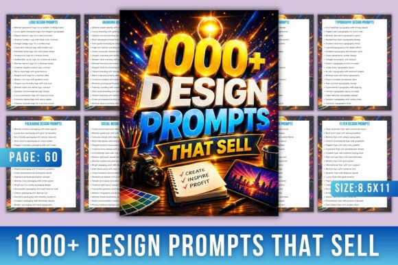 How 1000 Design Prompts That Sell Is Revolutionizing the Creative Industry
