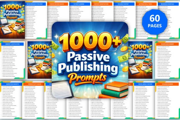 How 1000 Passive Publishing Prompts Can Help You Build Sustainable Income Streams