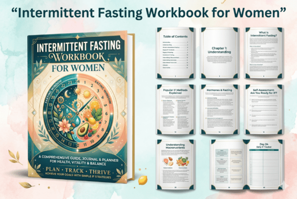 Intermittent Fasting Workbook for Women — Balance Hormones, Boost Energy, Build Healthy Habits