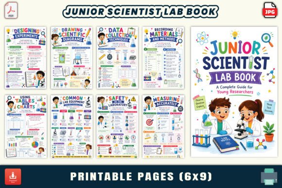 Junior Scientist Lab Book β A Gateway to Scientific Discovery for Young Minds