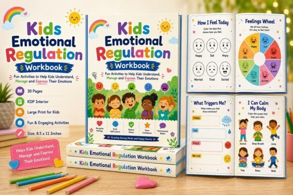 Kids Emotional Regulation Workbook