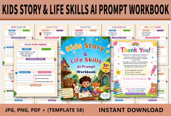 Kids Story Life Skills AI Prompt Work