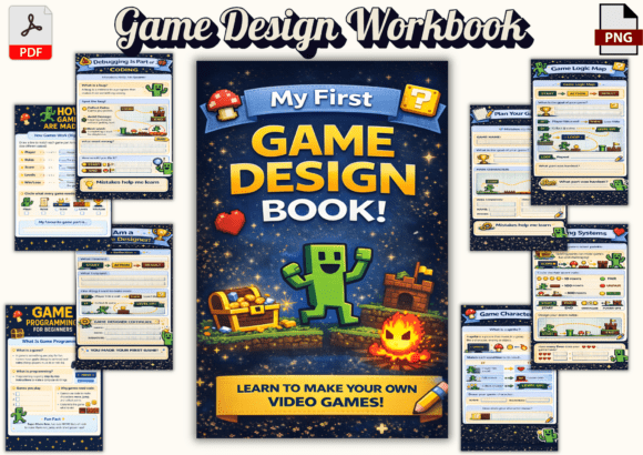 My First Game Design Book: A Fun and Educational Way to Introduce Kids to Coding
