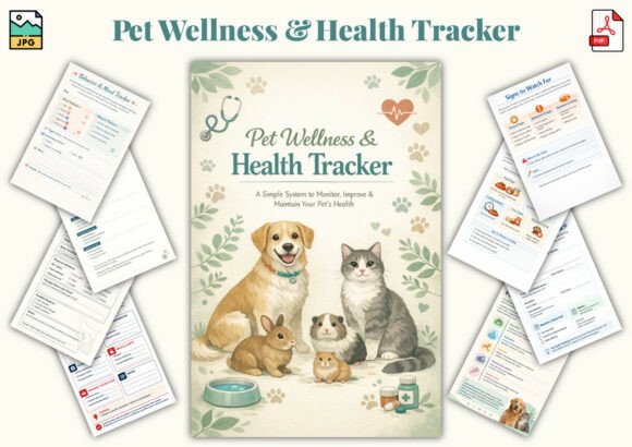 Pet Wellness Health Tracker – A Practical Tool for Modern Pet Care