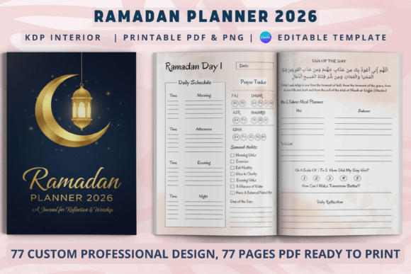 Ramadan Planner 2026 Canva Template: A Comprehensive Guide to Stay Organized and Focused