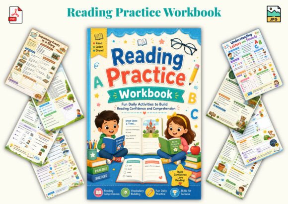Reading Practice Workbook: A Fun and Effective Tool for Young Learners
