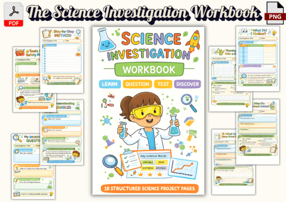 Science Investigation Workbook: A Structured Approach to Fostering Scientific Inquiry