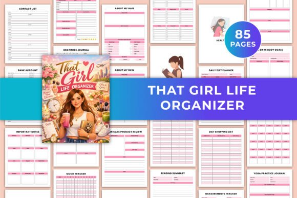 That Girl Life Organizer Canva KDP: A Comprehensive Tool for Organized Living