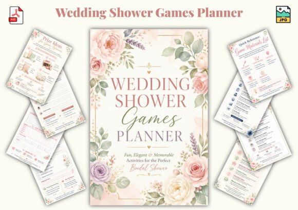 Wedding Shower Games Planner: Create a Joyful and Memorable Bridal Celebration
